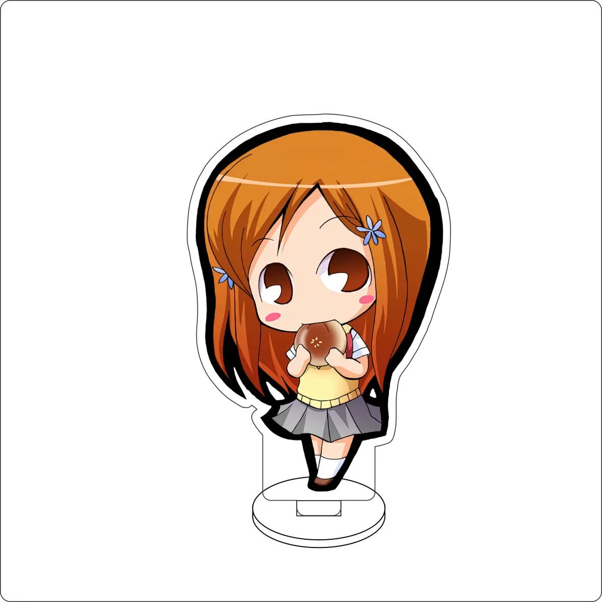 10 سنتيمتر أنيمي بليتش الشكل حامل نموذج كوروساكي إيتشيغو/إينوي أوريهيمي/إيشيدا أوريو لطيف زخارف مكتب الدائمة علامة الهدايا