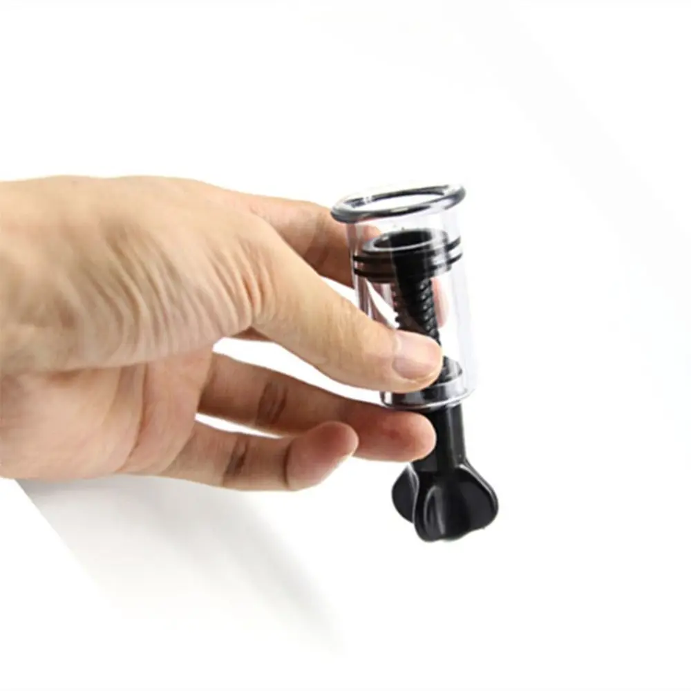 Black Body Massage Cupping Cups 2cm/2.5cm/3cm/5cm Thickened Vacuum Suction Cups Massage Cup Plastic Acupuncture Massager Women