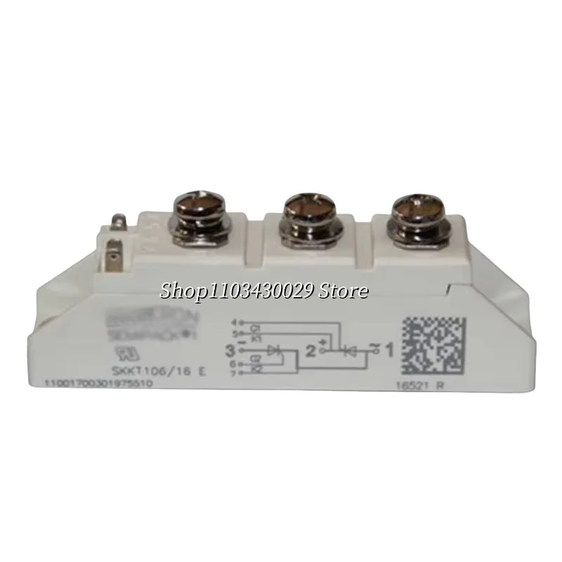 

SKKT60/16E Thyristor Module 60A 1600V SKKT6016E IGBT SKKT 60/16E SKKT60/16 E SKKT60-16E SK KT60/16E SKK T60/16E