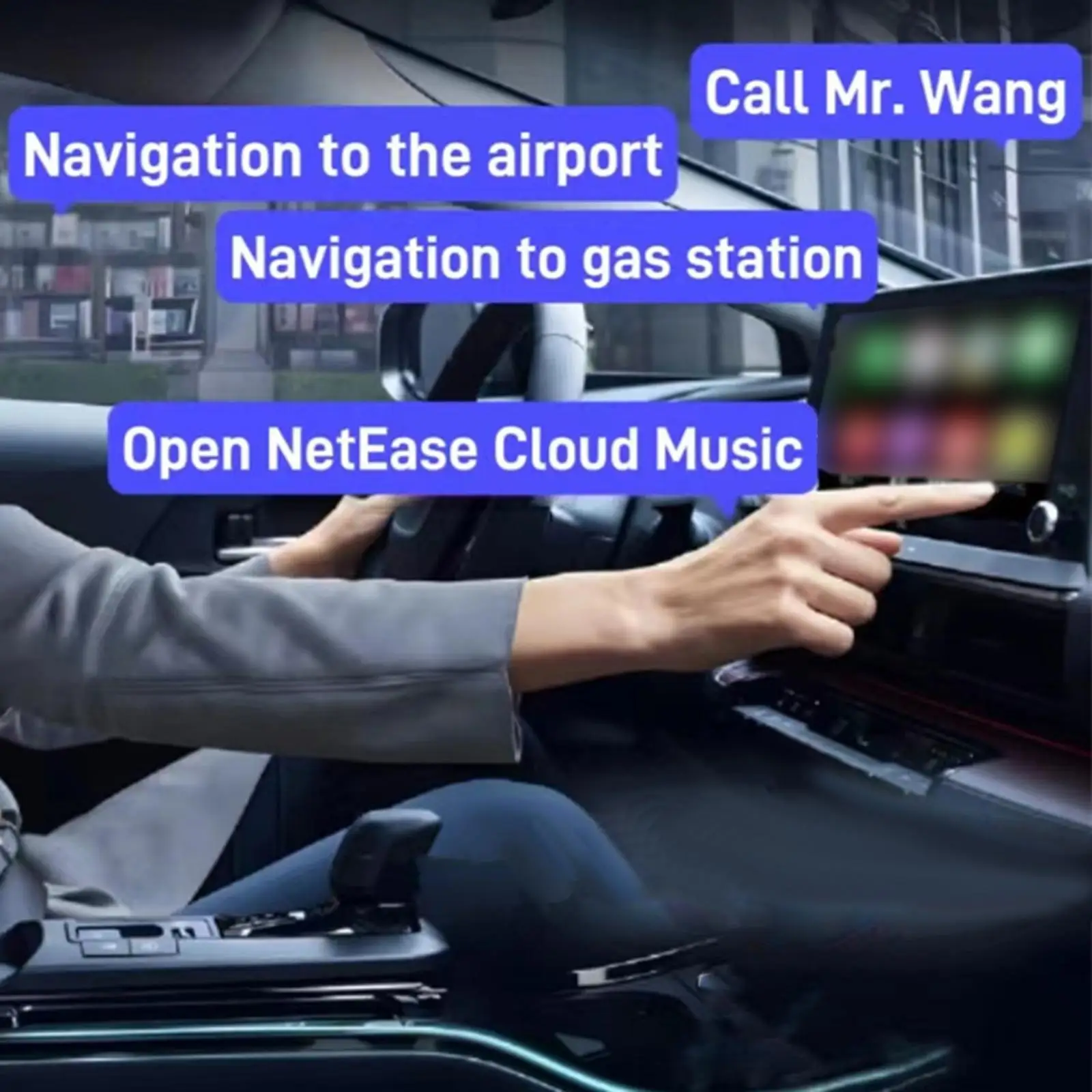 Wireless Car Adapter Plug and Play Dongle High Performance Device for Voice Control Navigation