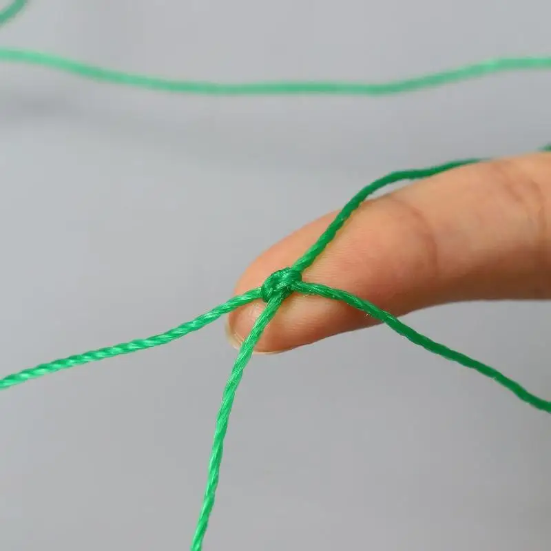 1Pack Green Nylon Garden Trellis Netting For Climbing Plants Heavy Duty Mesh Net For Cucumber Tomato Grapes