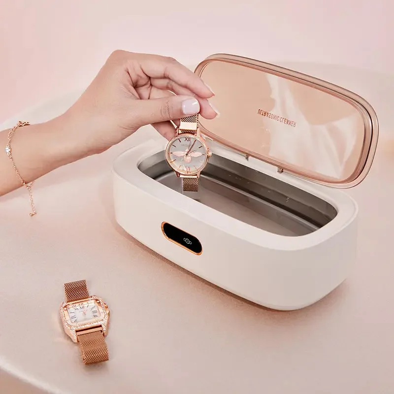 Машина для чистки ювелирных изделий, часов, очков, ювелирных изделий, звуковой вибрационный очиститель ювелирных изделий, ультразвуковой очиститель
