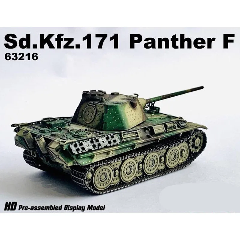 Nuevo dragón 1/72 tanque Sd.Kfz.171 Panther Ausf.F Alemania ejército pintado modelo colección 63216 exhibición militar juguetes calientes