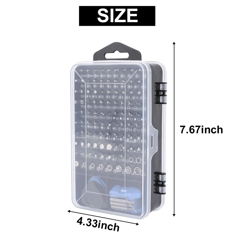 119 In 1 Precision Screwdrivers Set DIY Repair Tools Kit For Mobile Phone, Laptop, PC, Watch Small Screwdriver Kit