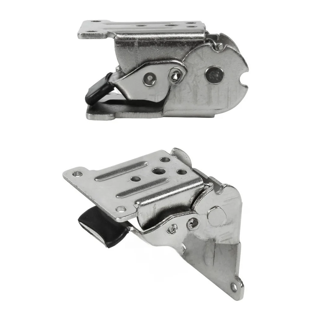 Self Locking Heavy Duty 180 Degree Folding Hinge with Secure Lock for Table Extensions Cold Rolled Steel Construction