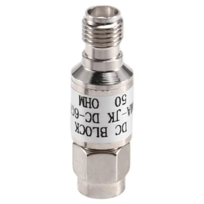 

Блок ABKI-DC SMA 50 В постоянного тока Блокатор 50 МГц-6 ГГц 50 Ом RF Коаксиальный модуль