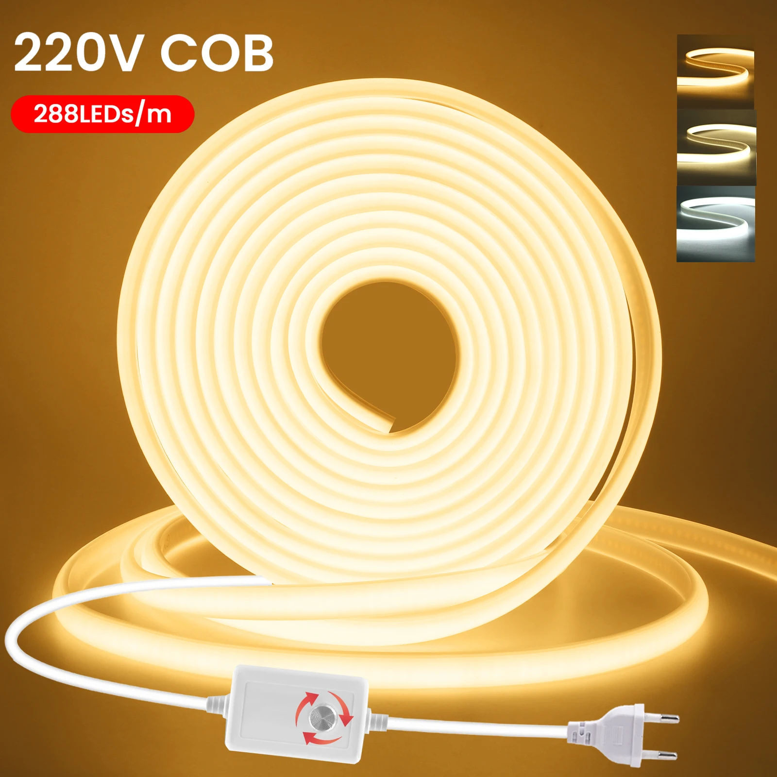220V Switch Cob Led…