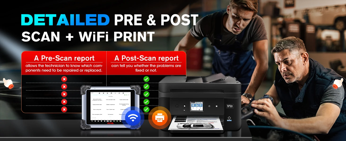 Autel MAXISYS MS908CV II LKW-Scanner ECU-Codierung J2534 Programmierer 64 Service Bluetooth Diagnose-Scan-Tool Gleich wie MS909CV – Detail 6