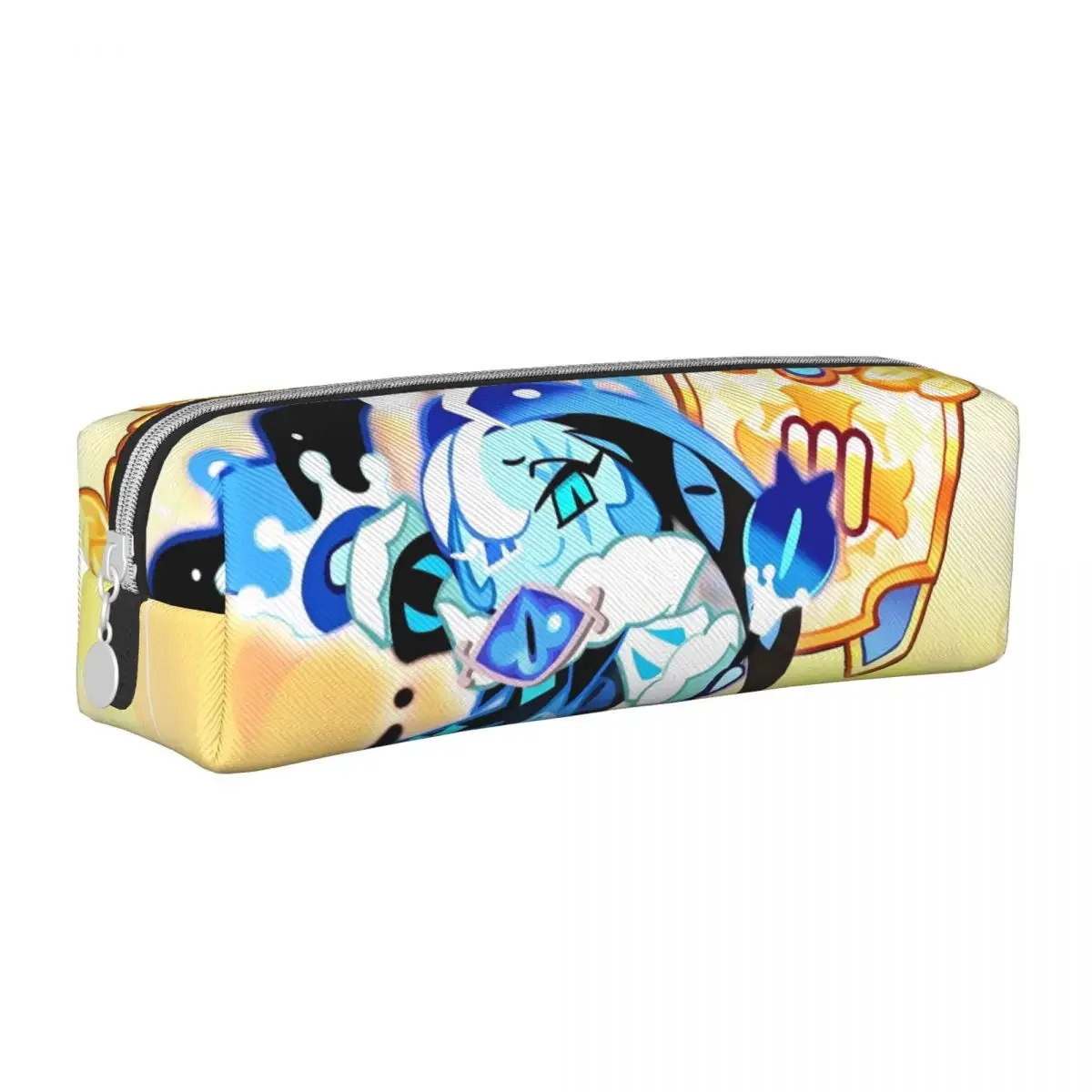 

Shadow Milk Cookie Run Kingdom Pencil Case Cute Cartoon Anime Pencilcases Pen for Student Bag School Supplies Zipper Stationery