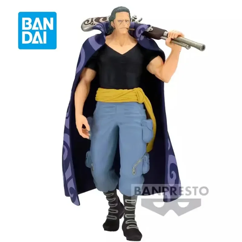 Anime Action Figure Original Bandai One Piece The Shukko Benn Beckman Collect Ornaments Figure Model Toys Birthday Gift 17cm