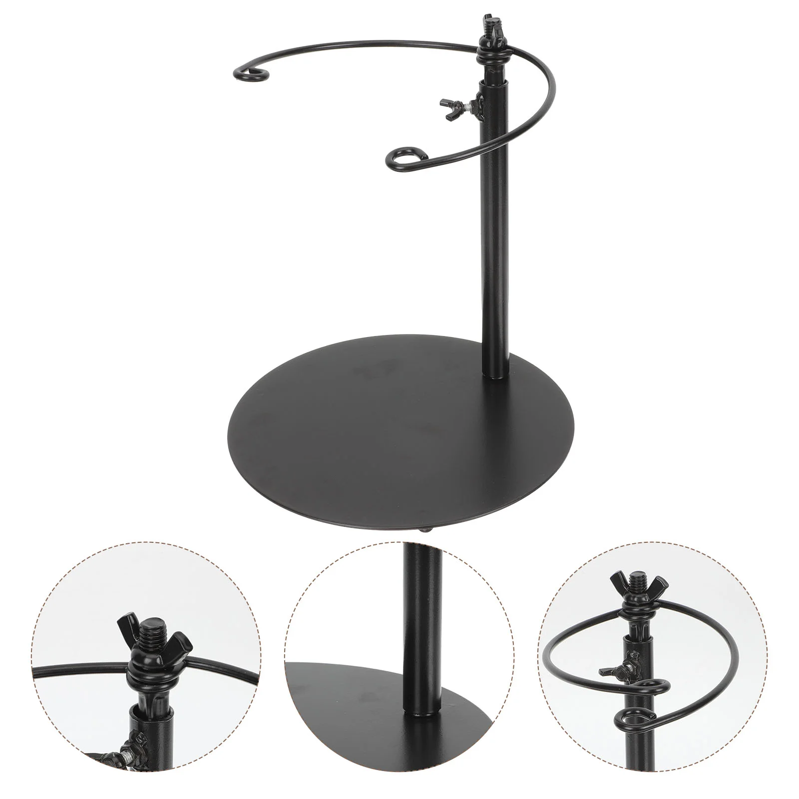 

Desktop Flower Arrangement Stand Bouquet Display Shelves Dining Table Holder Floral Rack Iron Shelf