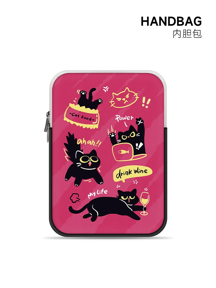 Cartoon Panda Computer Inner Bag Suitable for Apple MacBook Pro 13.3-inch Laptop Inner Storage Bag
