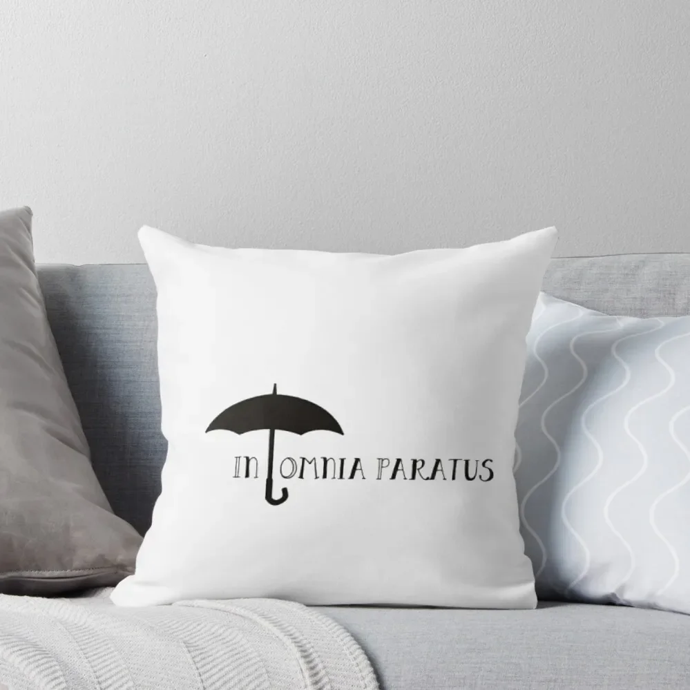 In Omnia Paratus Throw Pillow Pillowcase Decorative pillowcase pillow