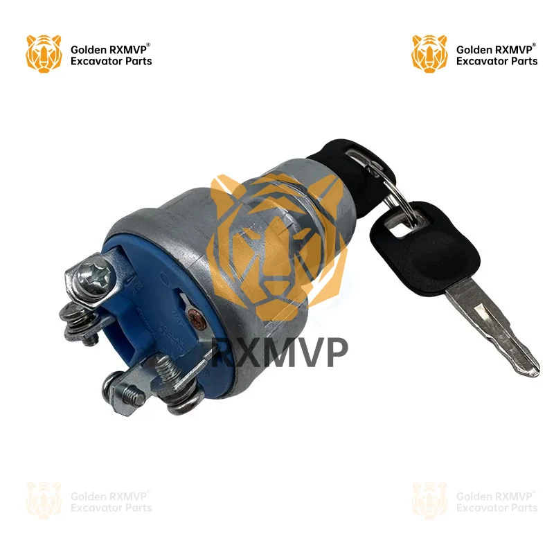 For Caterpillar cat E320C/D/329D/330D/336D Electric Door Lock Start 4-wire Ignition Switch 9G-7641 Excavator Accessories