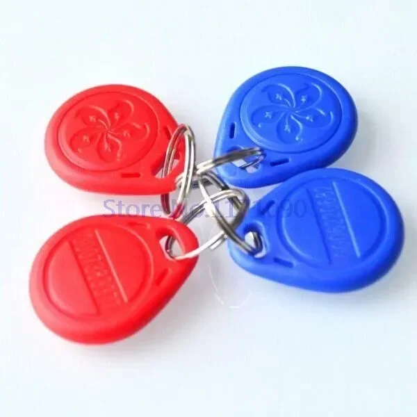 10 Pcs 125kHz RFID Proximity ID Token Tag Key Keyfobs
