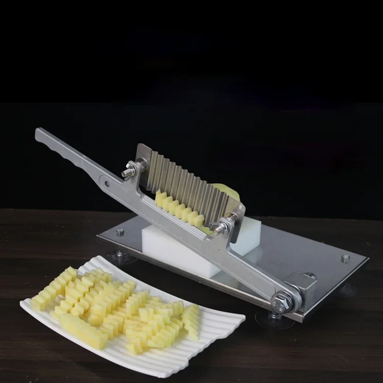 

Wave Edge Knife Potato Cutting Machine Cut into Fancy Shapes Wolf Tooth Flower Strip