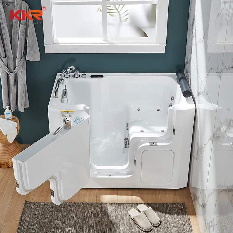 

Factory Hot Sales New Design One Person Bathroom whirlpool Massage Bathtub