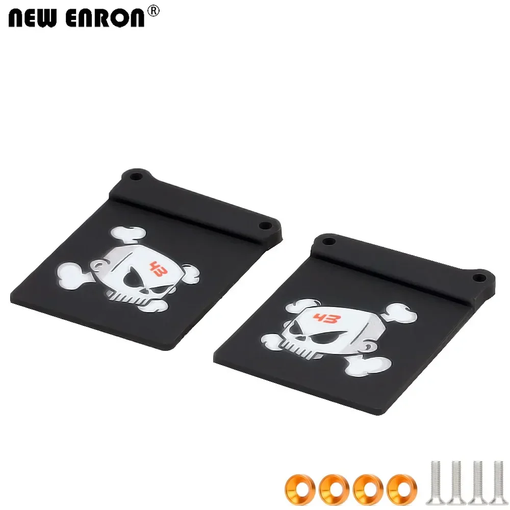 ENRON – ensemble de garde-boue arrière en caoutchouc, pour voiture RC 1/10 Team Losi XXX-SCT TEN-SCTE Baja Rey Desert Truck, nouveau