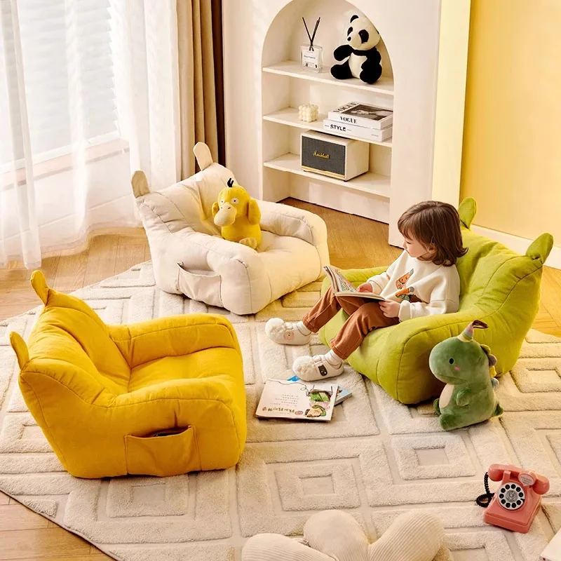 Single Sofa Children's Small Sofa Chair Baby Reading Corner Kid Boy Girl Sofa Household Use