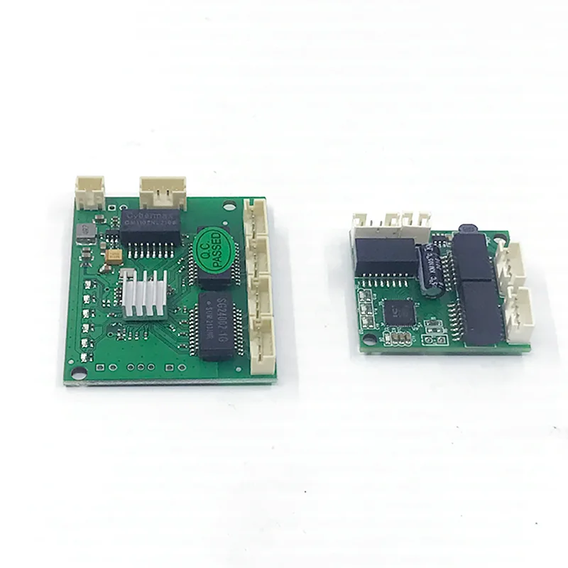 

Коммутатор 100 м, неуправляемый 3/5-портовый модуль промышленного коммутатора Ethernet 10/100M, материнская плата, плата Ethernet PCBA, OEM-порты с автоматическим определением