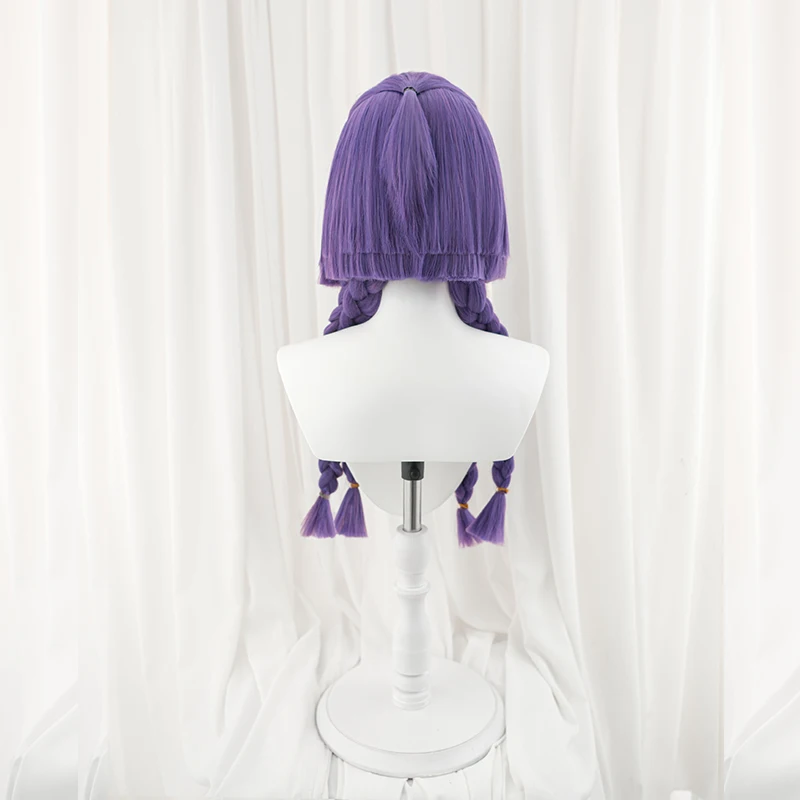 ROLECOS Spiel LOL The Unbroken Faith Yunara Cosplay Perücke 60 cm Lila Farbe Frauen Perücken Hitzebeständige Synthetische Haar