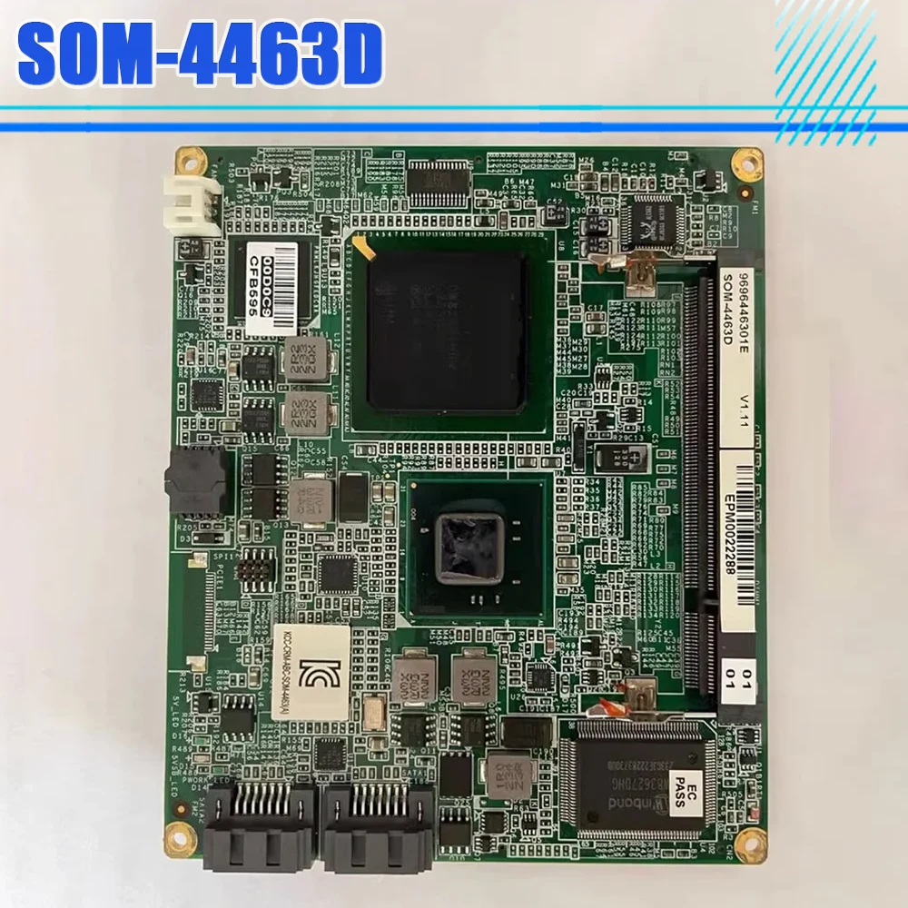 SOM-4463 SOM-4463D REV.A1 ETX Industrial V1.11 1Motherboard.12 ETX Atom D525 For Advantech