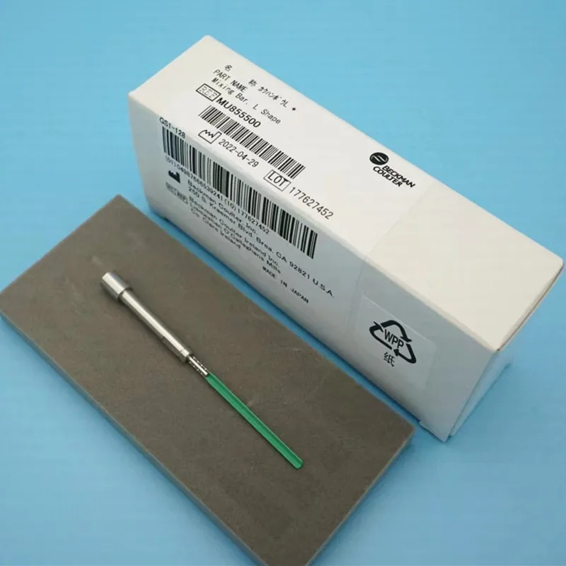 Beckman-Analizador de Bioquímica AU5800 AU5811 AU5831, barra mezcladora tipo L/S, forma de L, MU855500, 3 unidades por caja