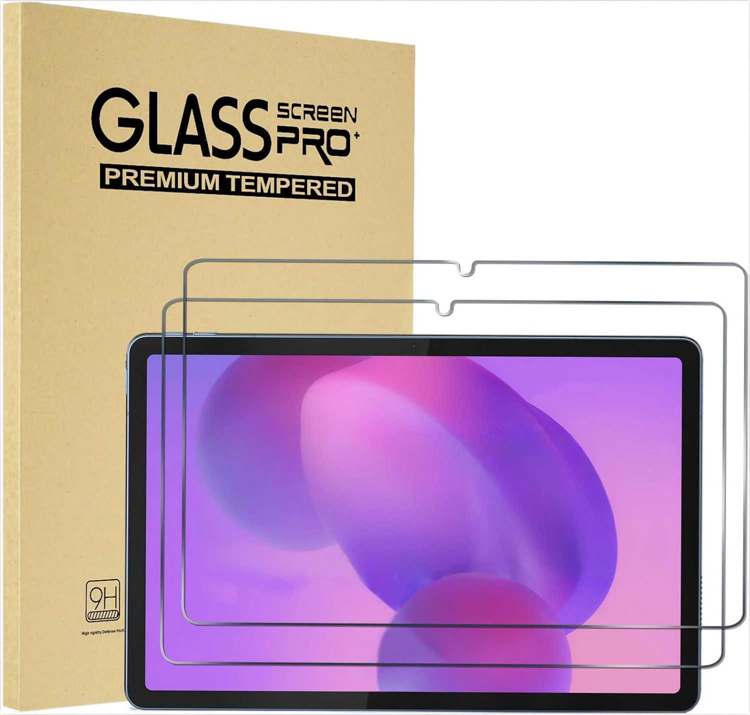 2 peças 9h vidro temperado para lenovo idea tab 11 ''2025 TB-336ZU/TB-336FU transparente anti arranhões protetor de tela tablet filme