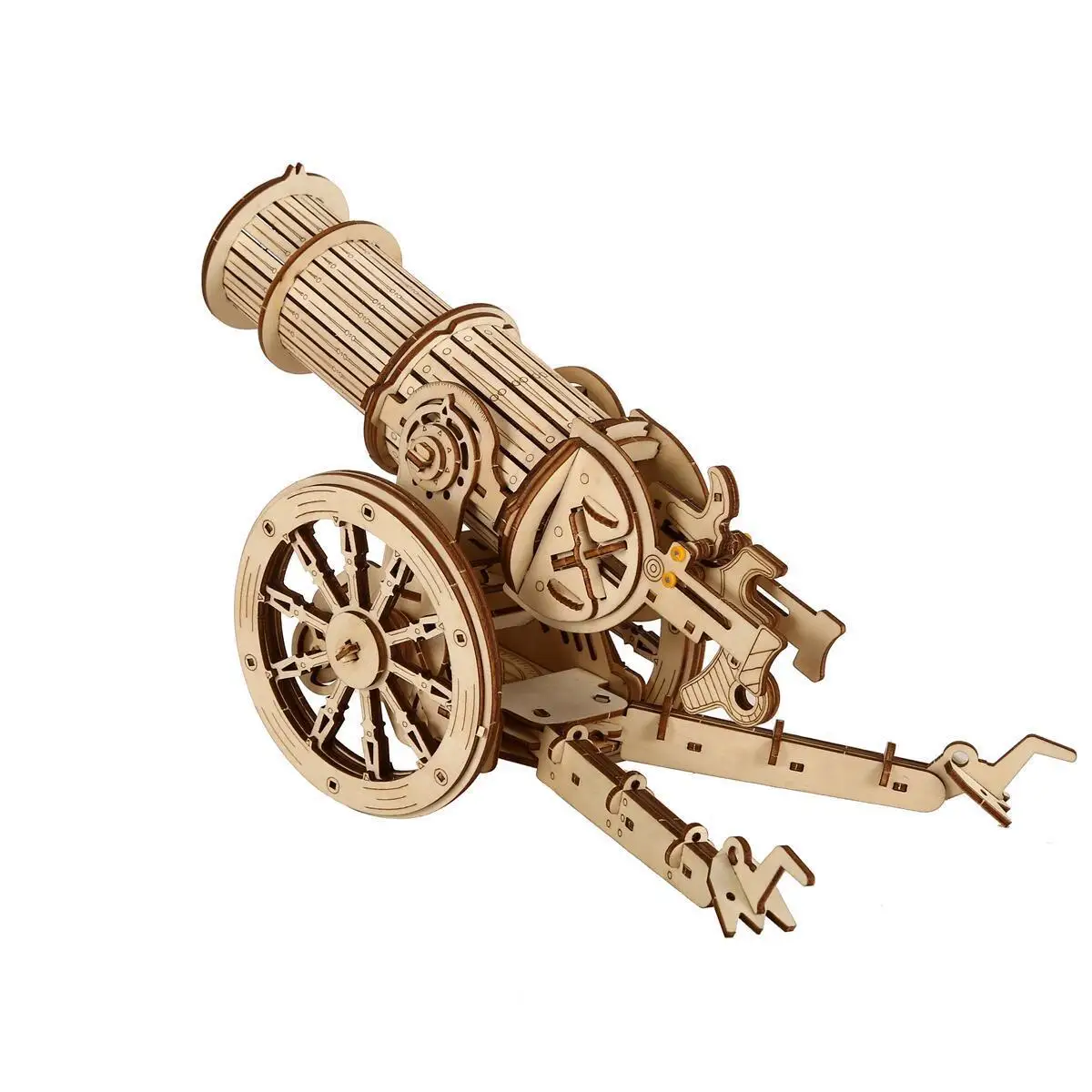 لغز آلة الحرب في العصور الوسطى من OUZEY - نموذج هجوم القلعة الخشبية ثلاثية الأبعاد، مجموعة تجميع ذاتية الصنع لهواة المراهقين والكبار 14+