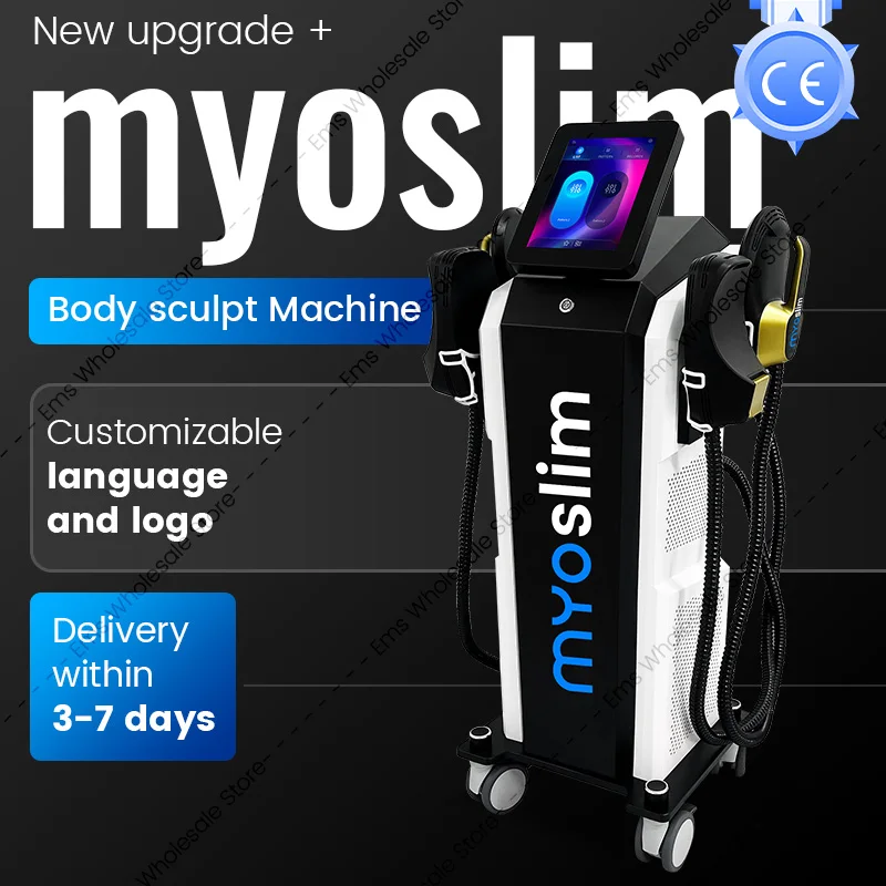 EMS Best 15 Tesla 200HZ Perdita di peso e EMS/myoslim Esercizio muscolare Macchina dimagrante elettromagnetica per modellare il corpo