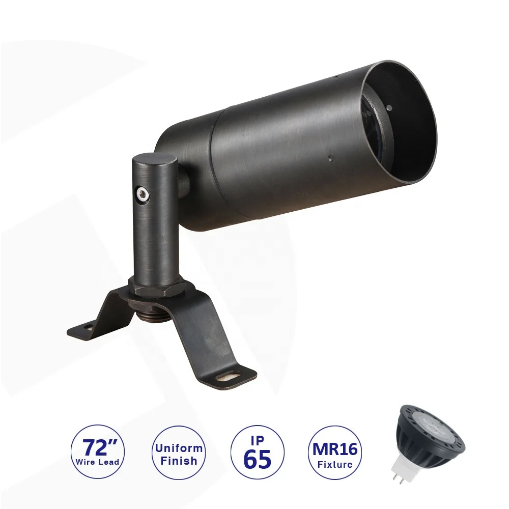 USA Warehouse Schnelle Lieferung Messing-LED-Downlight für Landschaftsbeleuchtung