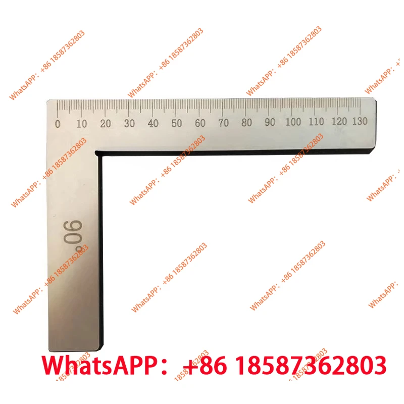 

Высокоточная линейка для измерения угла дверей и окон толщиной 2 мм, 45 градусов, 90 градусов, угловая линейка из нержавеющей стали