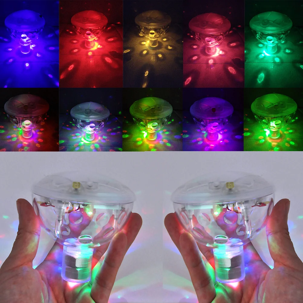 

Bath Tub Light Floating Solar Swimming Pool LED Color Changing Waterproof Globe Lamp Outdoor Garden Pool Party Decoration
