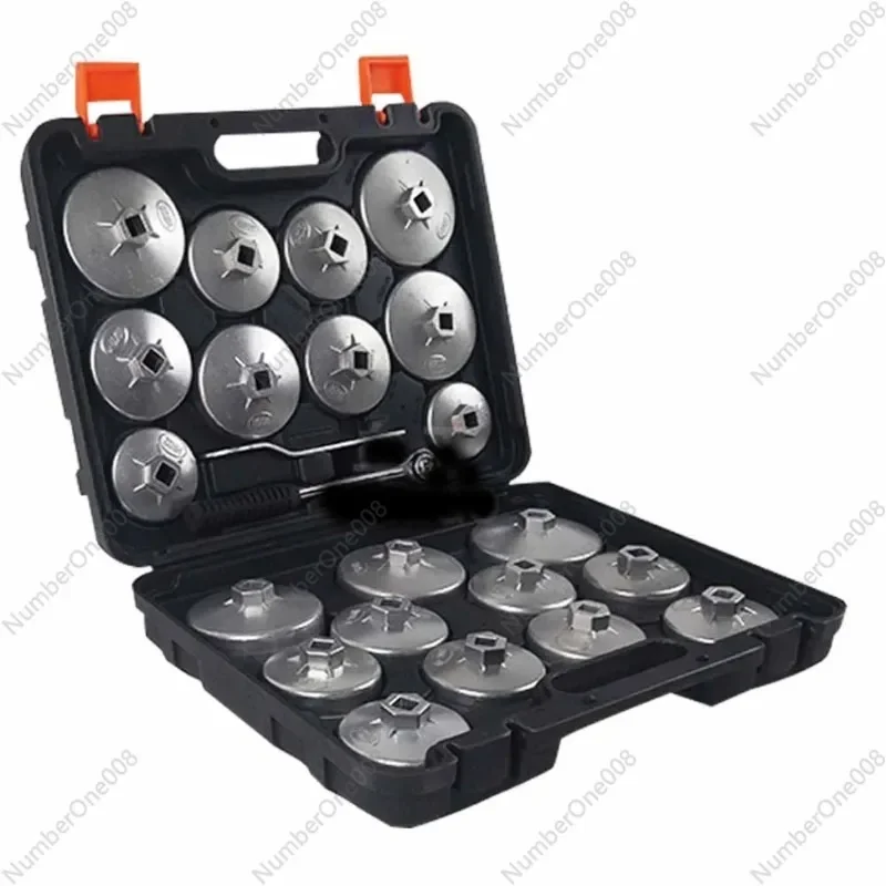 23 Piece Set Of Oil Filter Wrench Disassembly Tool