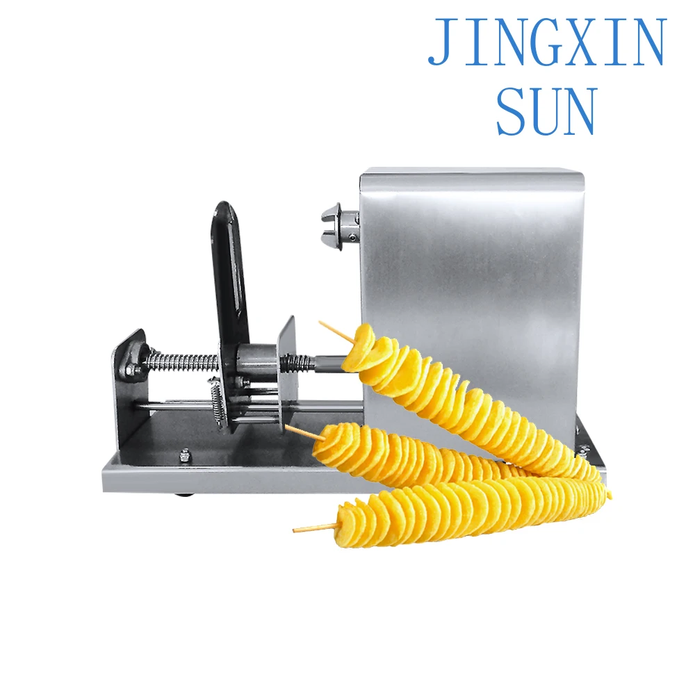 Stainless Steel Twister Curly Spiral French Fry Tornado Potato Slicer/cutter Machine
