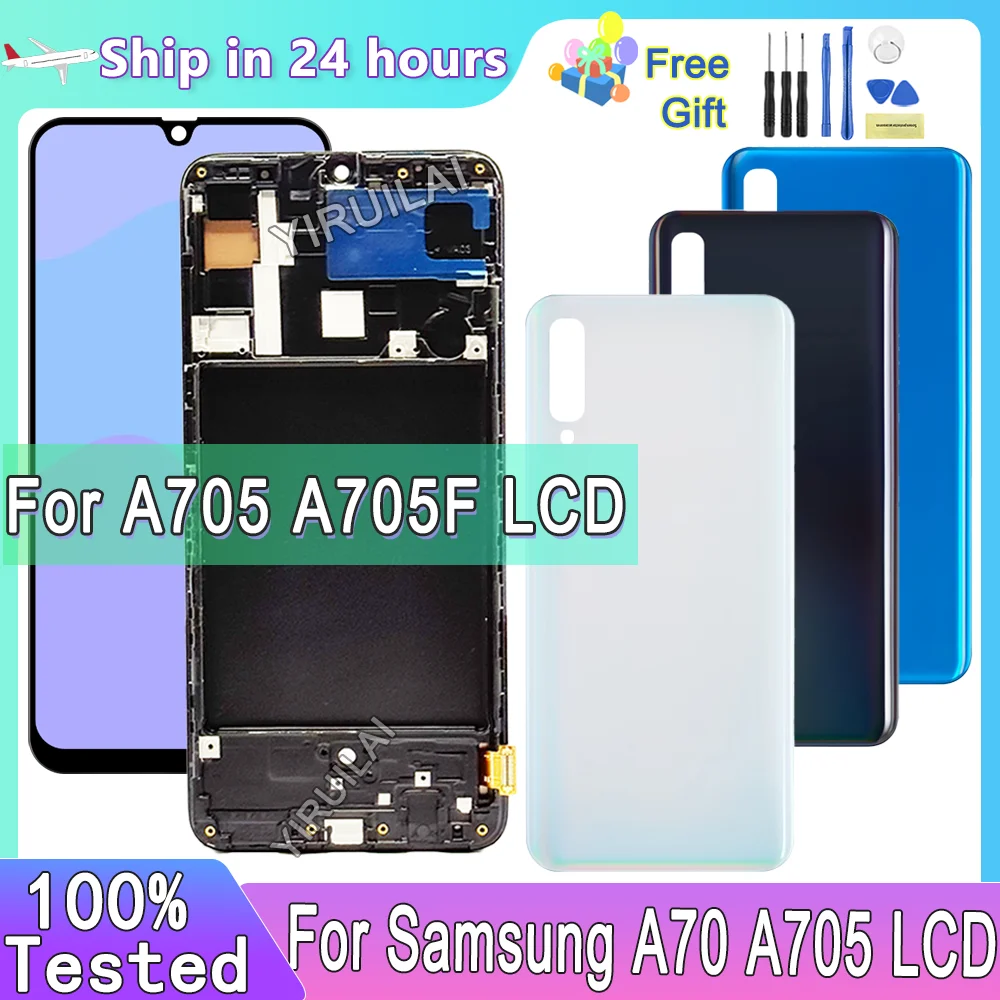 

TFT For Samsung Galaxy A70 LCD Display Touch Screen Digitizer Assembly Replacement For Samsung SM-A705F A705FN/DS LCD Screen