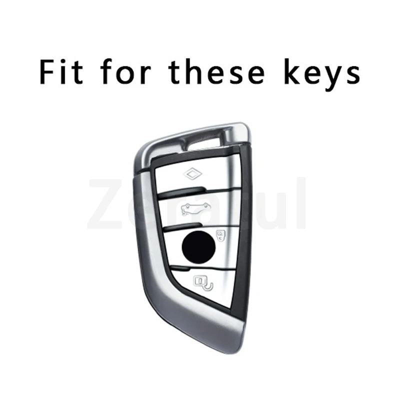 TPU Car Key Case Cover Shell Fob For BMW 1 3 5 7 Series F10 F20 F32 F34 F21 F30 F31 G30 G20 X1 X3 G01 X4 G02 X5 Accessories