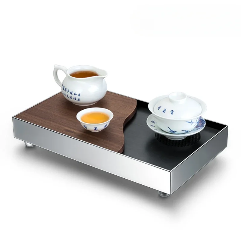 Mood Light Luxury North American Walnut Dry Brewing Tea Table Kung Fu Tea Set