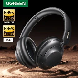 UGREEN HiTune Max5 Hybrid Active Noise Cancelling Earphone Wireless Over Ear Bluetooth Headphones 90H Playtime Hi-Res Audio LDAC