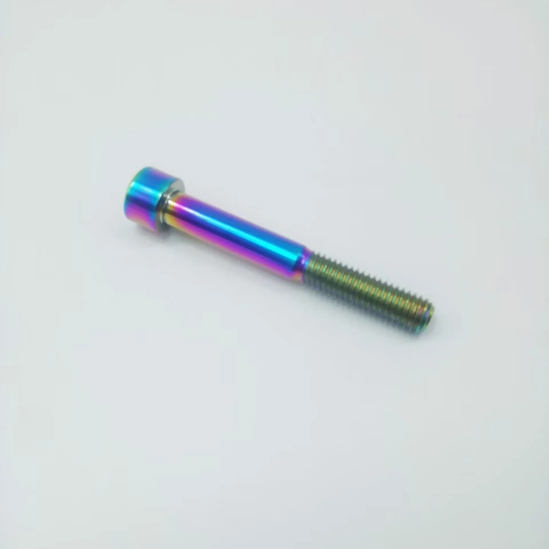 1PC Titanium Ti Bolts M8x60mm M8X70mm M8*60mm M8*70mm for Brompton Folding Bicycle Screw Headset BMX Stem Lightweight Parts Gr5 view 6