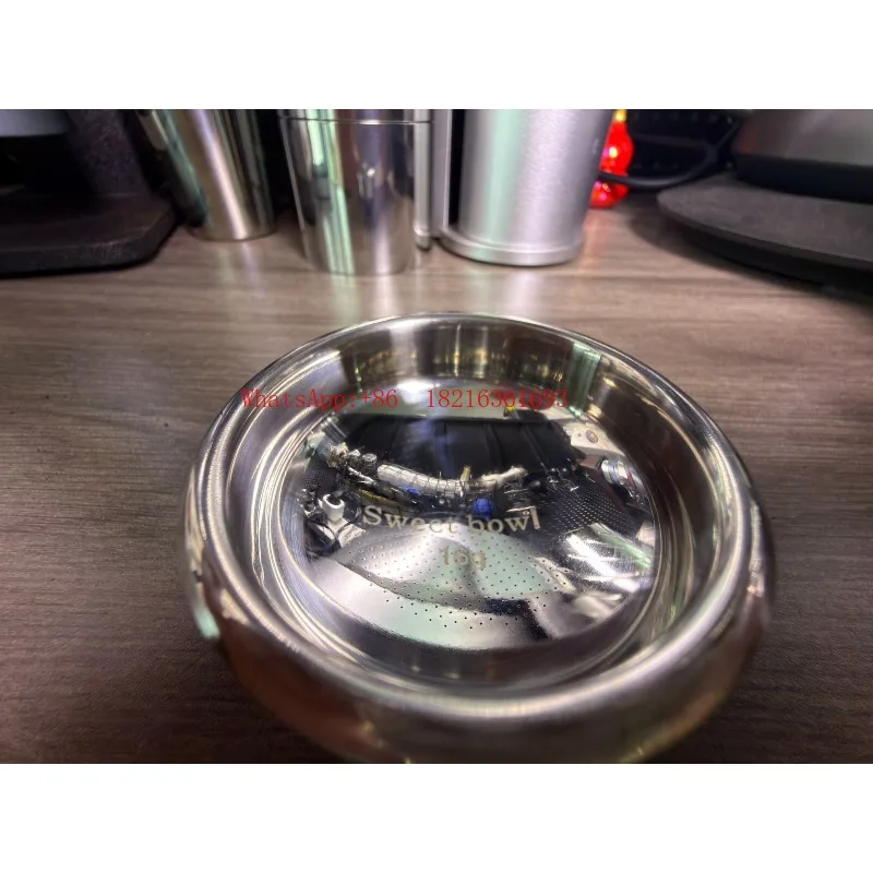 New Arrival Coffee Powder Bowl 58mm Sweet Bowl 16g with 553 Laser Holes—a Must-have Bowl for Coffee Lovers