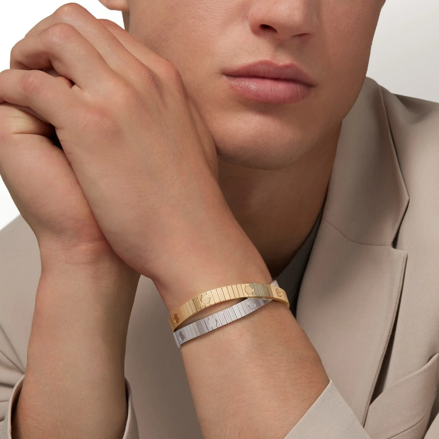 سوار الحب العصري تصميم بسيط مجوهرات للجنسين متعدد الألوان المتاحة #3