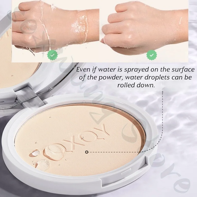 Puder do makijażu z efektem miękkiej mgiełki, nie usuwający się łatwo, modelujący koloryt skóry, matowy, z efektem matowej powierzchni i soft focus, 18g