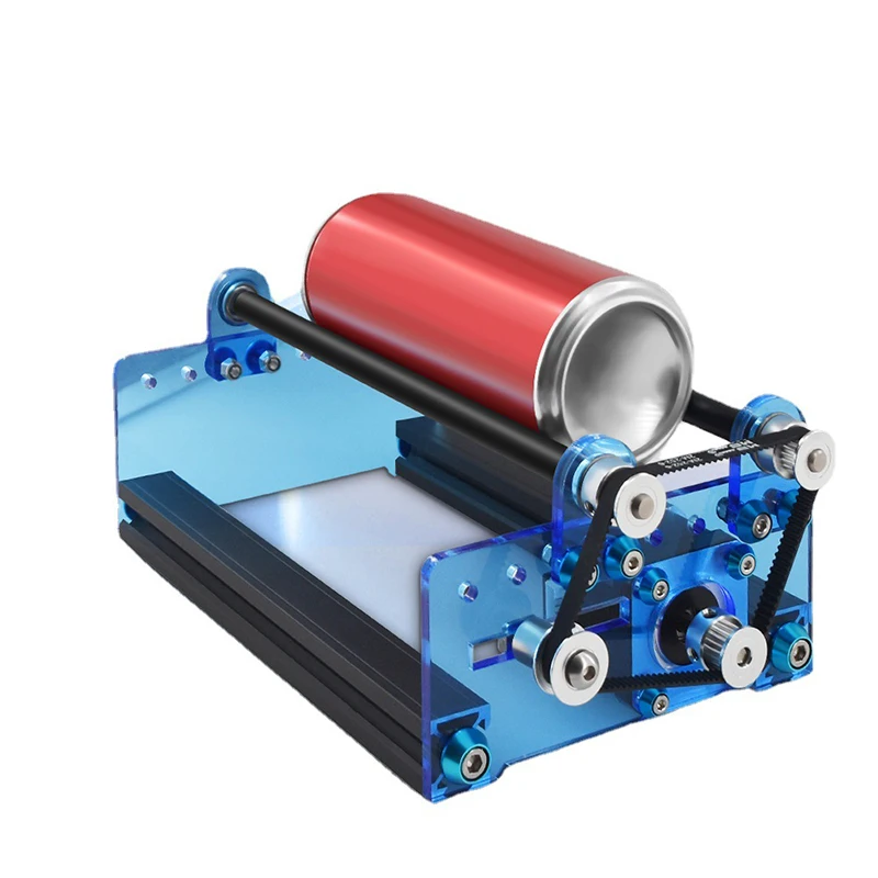 Laser Engraving Roller for Cylindrical Objects with 360° Rotating Engraving 3D Printer Y-axis Rotary for Engraving