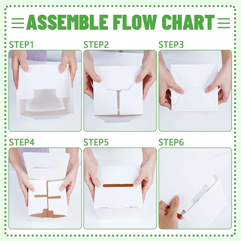 B24B 30Piece Ballot Box Raffle Box Donation Box For Fundraising With Slot For Ticket And Removable Charity Box