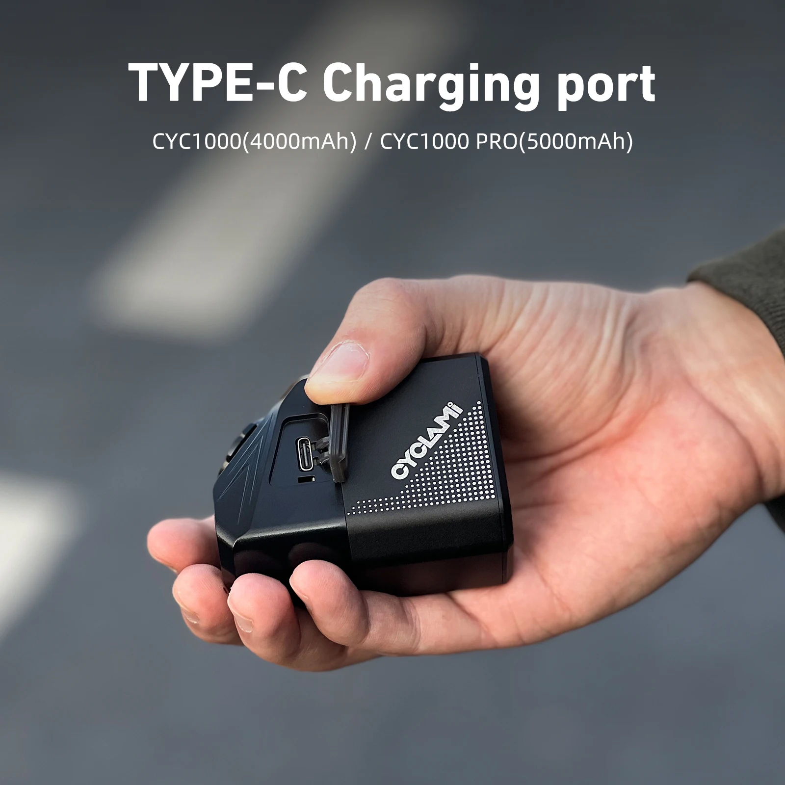 مصباح أمامي للدراجة CYCLAMI CYC 1000 لومن GoPro معلق فائق السطوع لاسلكي عن بعد قطع خط الدراجة الجبهة مصباح ركوب الدراجات على الطرق الجبلية