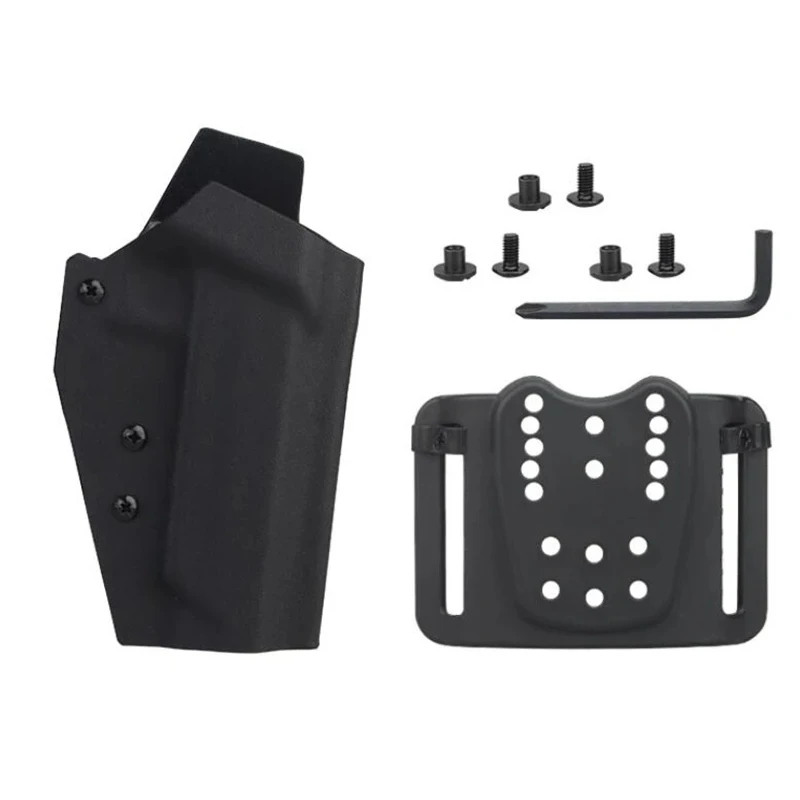 Jagd Gun Holster Kydex Pistole Fall Gürtel Adapter Gun Holster Taille Plattform für G17/19/19X/45/43/43X/20/29