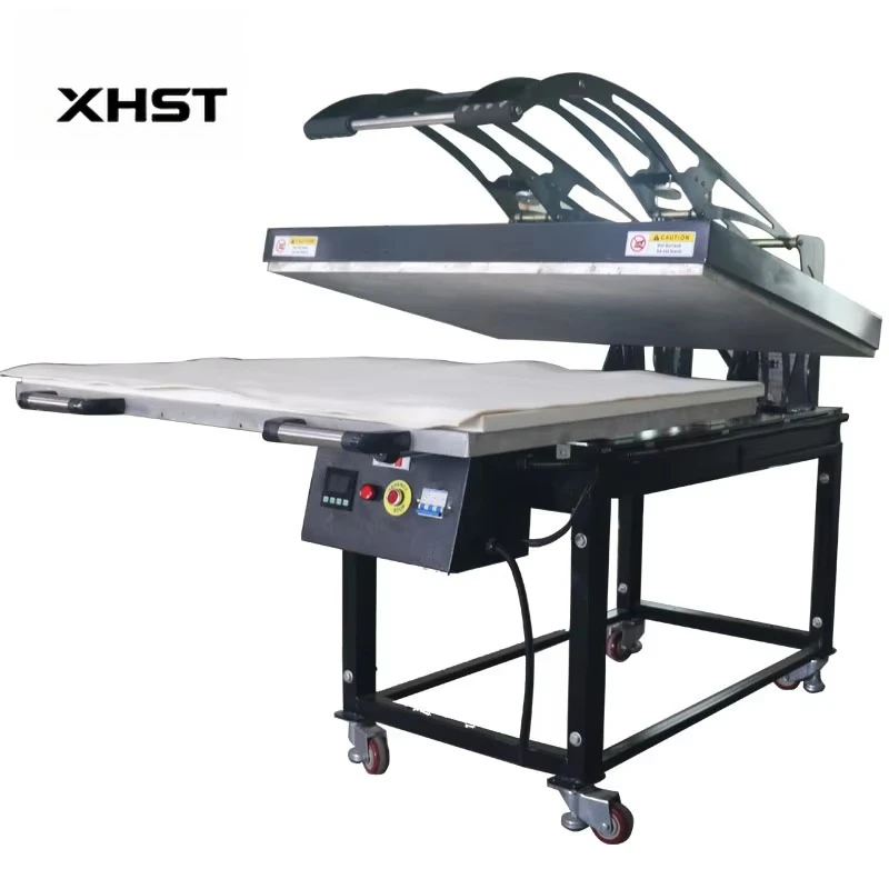 Large Format Manual Magnetic Auto Open Drawing Out 80*100 Cm DIY Design Sublimation T Shirt Heat Press Machine