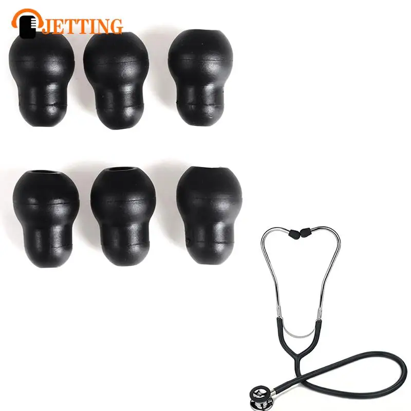 

6Pcs Soft Reusable Earplug Eartips Earpieces For Littmann Stethoscope Silicone