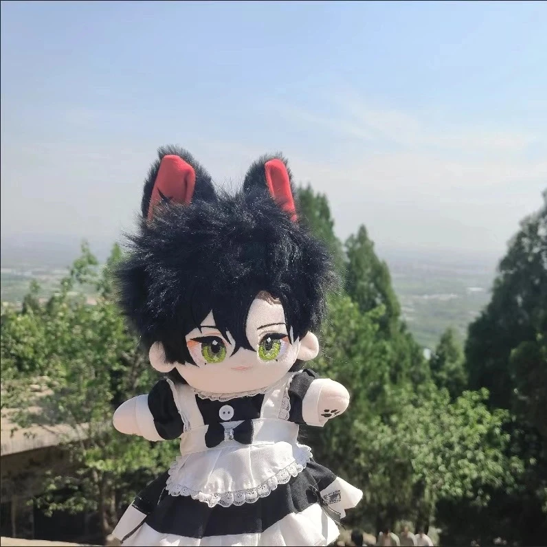 

Stuffed 20cm Anime Lord of Mysteries Leonard Cosplay Plush Doll Body Lovely Dress Up Toy Figures Dolls Collection Birthday Gifts